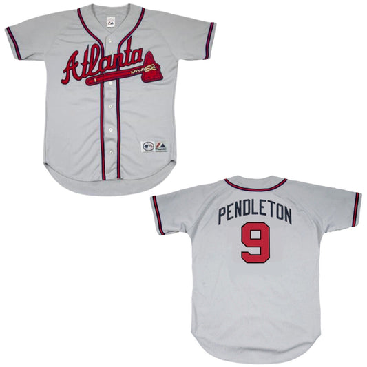 MLB Terry Pendleton Atlanta Braves 9 Jersey