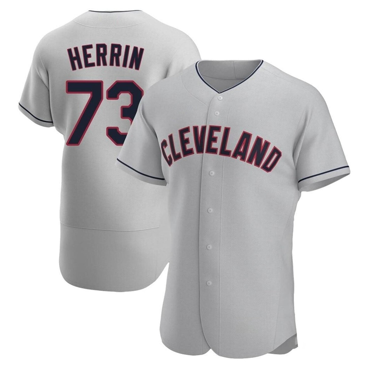 MLB Tim Herrin Cleveland Indians 73 Jersey