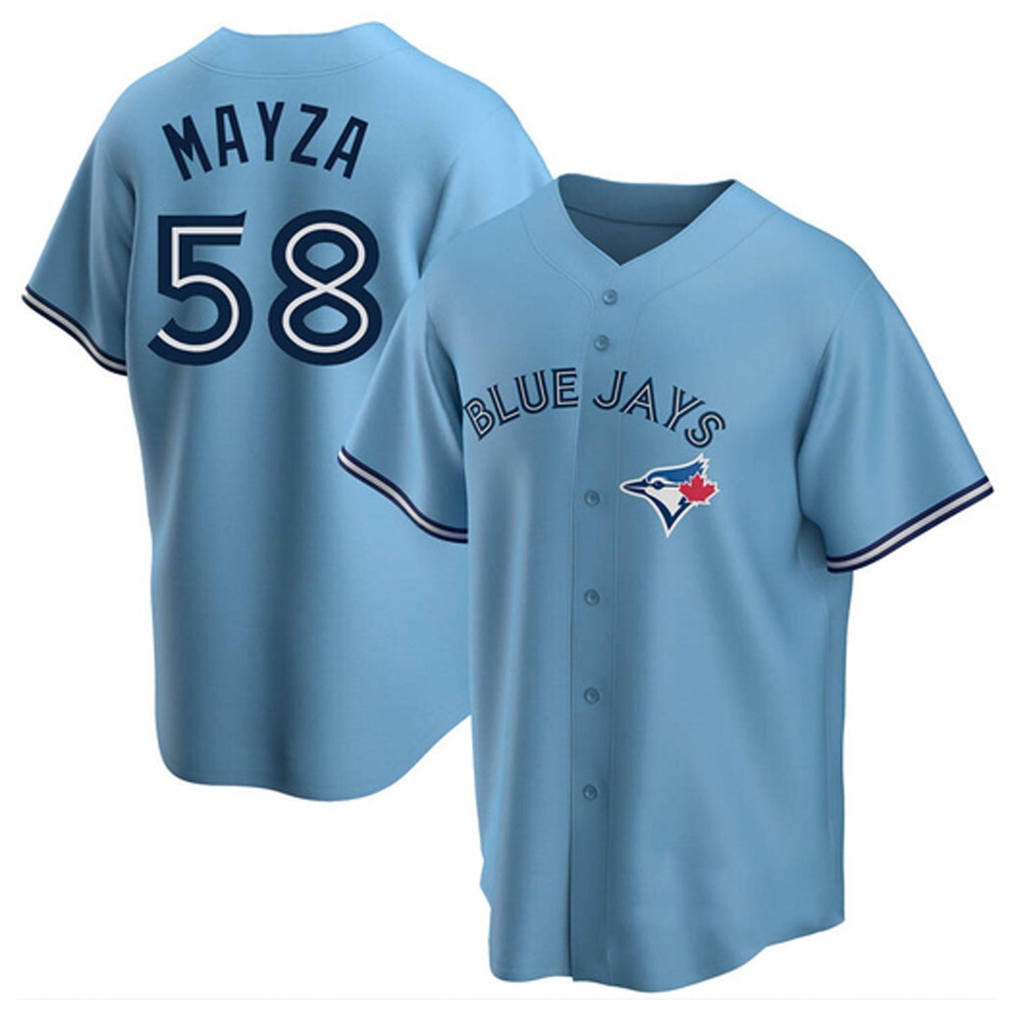 MLB Tim Mayza Toronto Blue Jays 58 Jersey