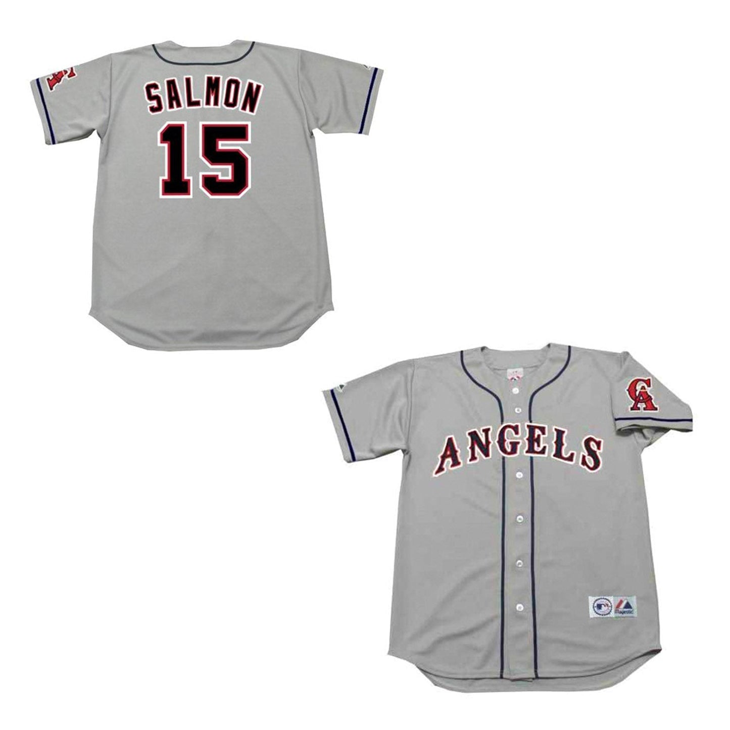 MLB Tim Salmon California Angels 15 Jersey