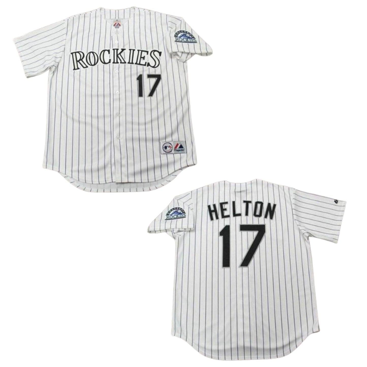 MLB Todd Helton Colorado Rockies 17 Jersey