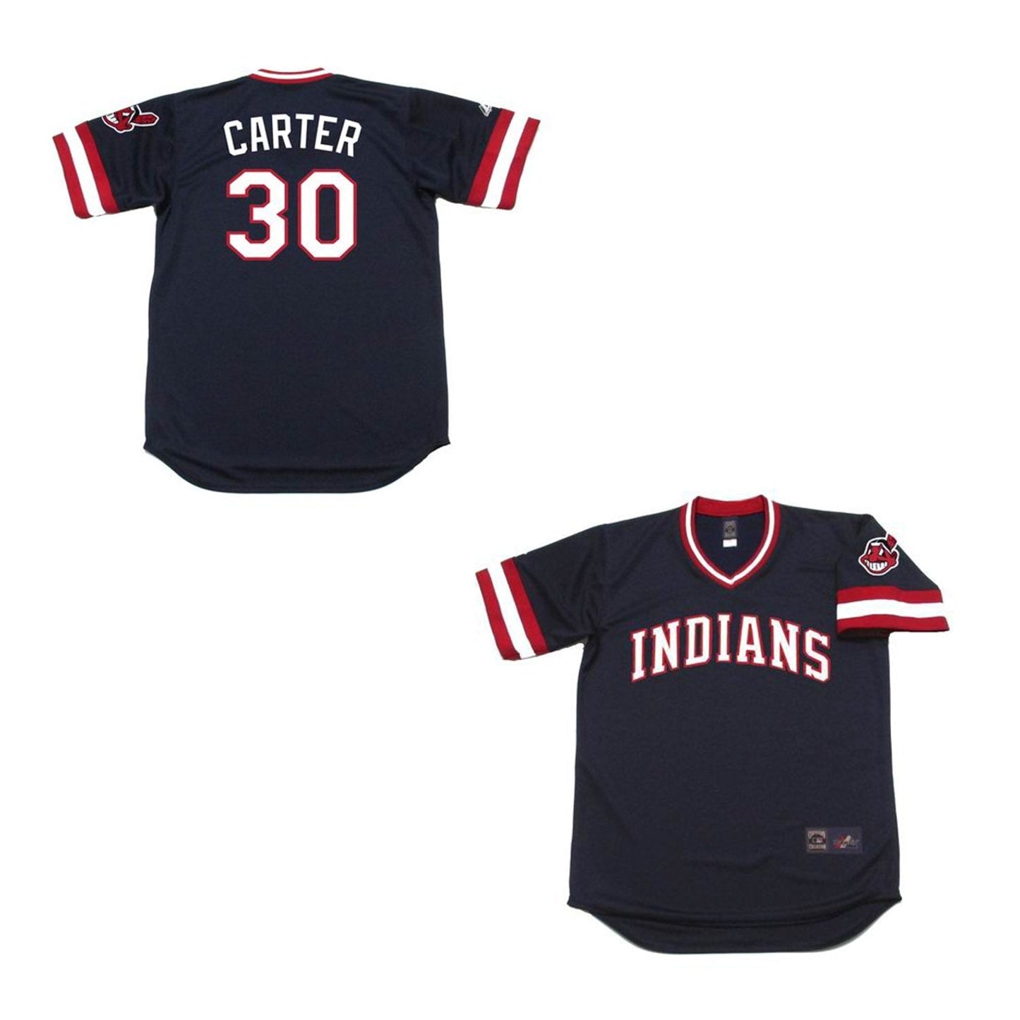 MLB Joe Carter Cleveland Indians 30 Jersey