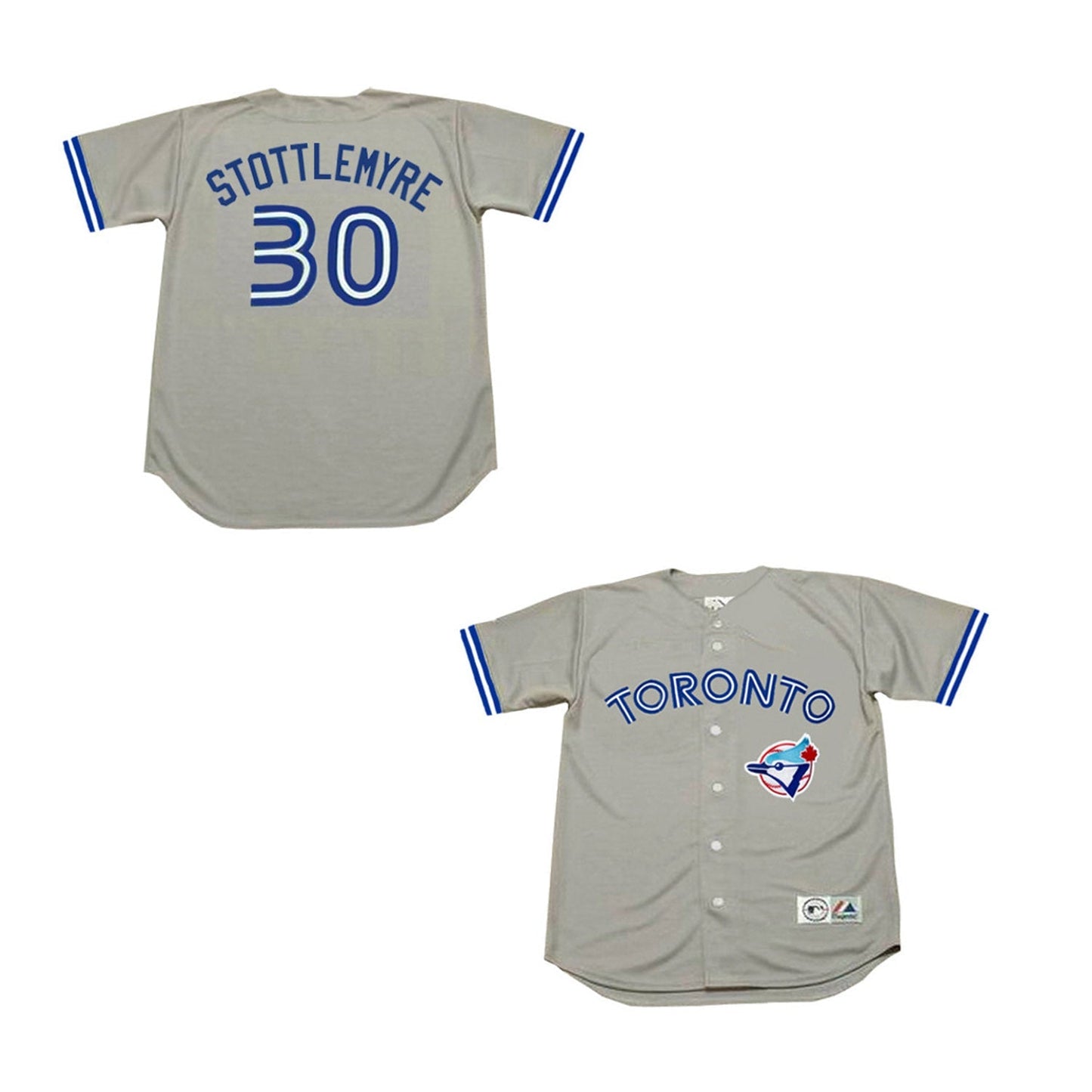 MLB Todd Stottlemyre Toronto Blue Jays 30 Jersey