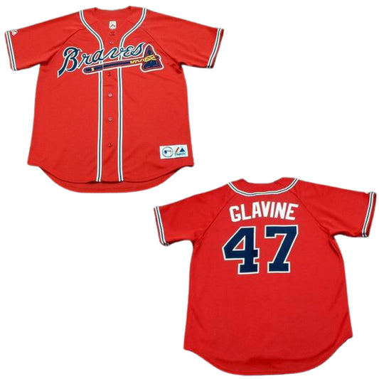 MLB Tom Glavine Atlanta Braves 47 Jersey