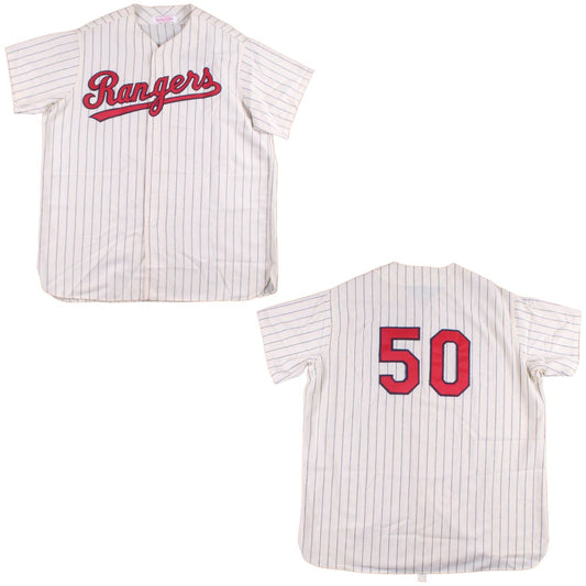 MLB Tom Henke Texas Rangers 50 Jersey