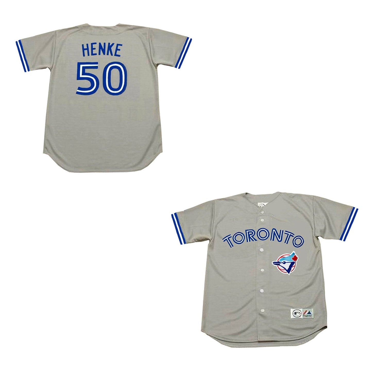 MLB Tom Henke Toronto Blue Jays 50 Jersey