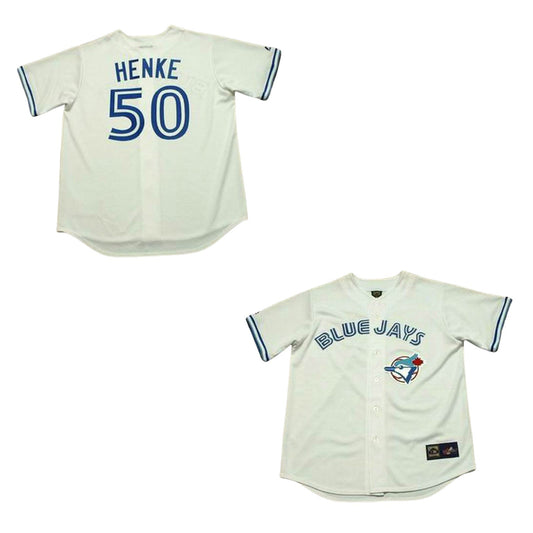 MLB Tom Henke Toronto Blue Jays 50 Jersey