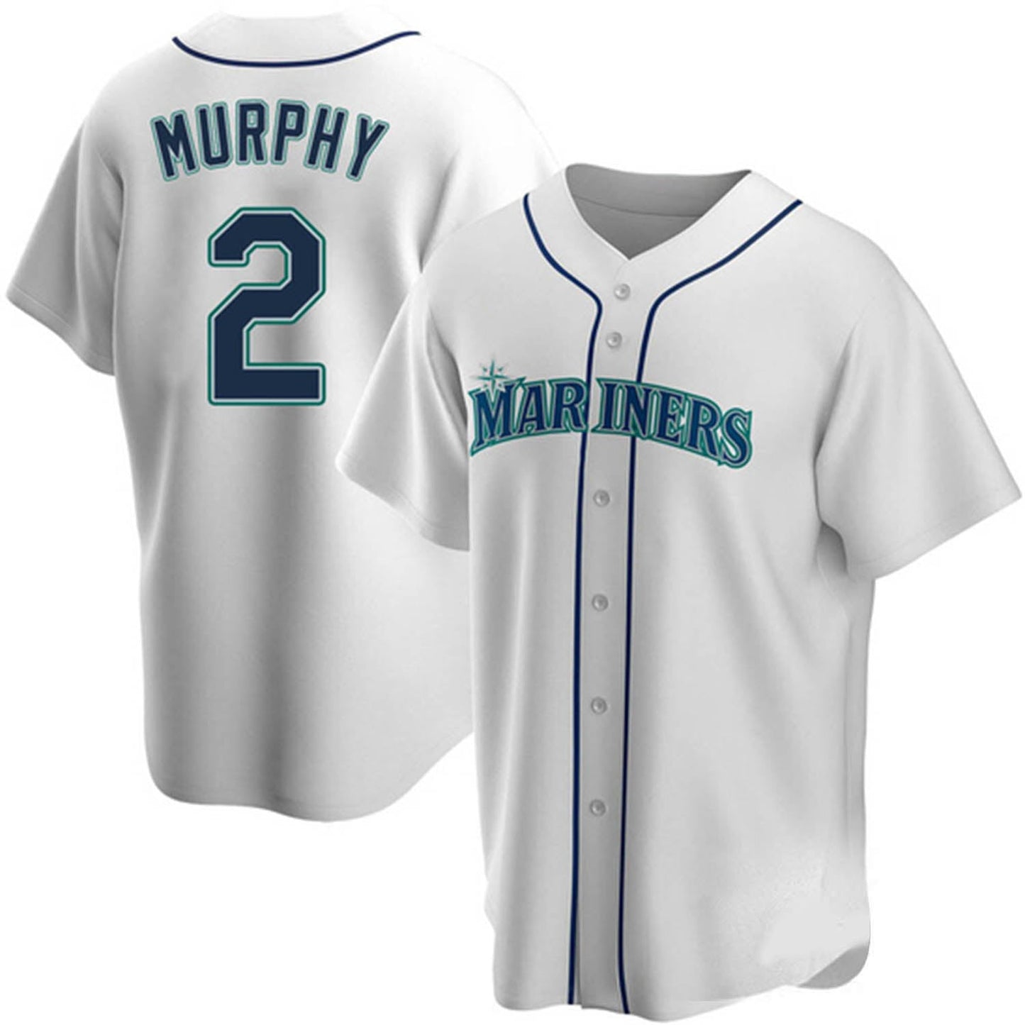 MLB Tom Murphy Seattle Mariners 2 Jersey