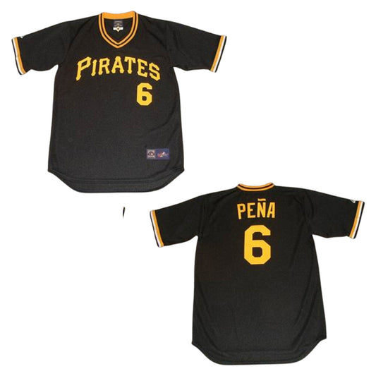 MLB Tony Pena Pittsburgh Pirates 6 Jersey