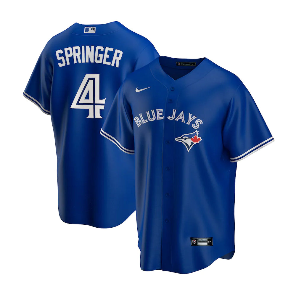 MLB George Springer Toronto Blue Jays 4 Jersey