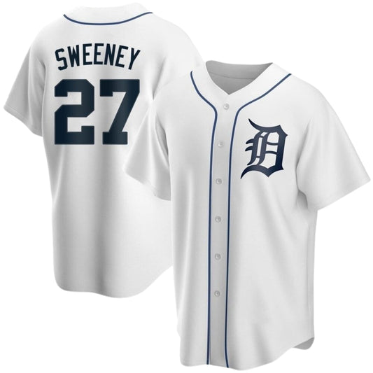 Trey Sweeney Detroit Tigers 27 Jersey