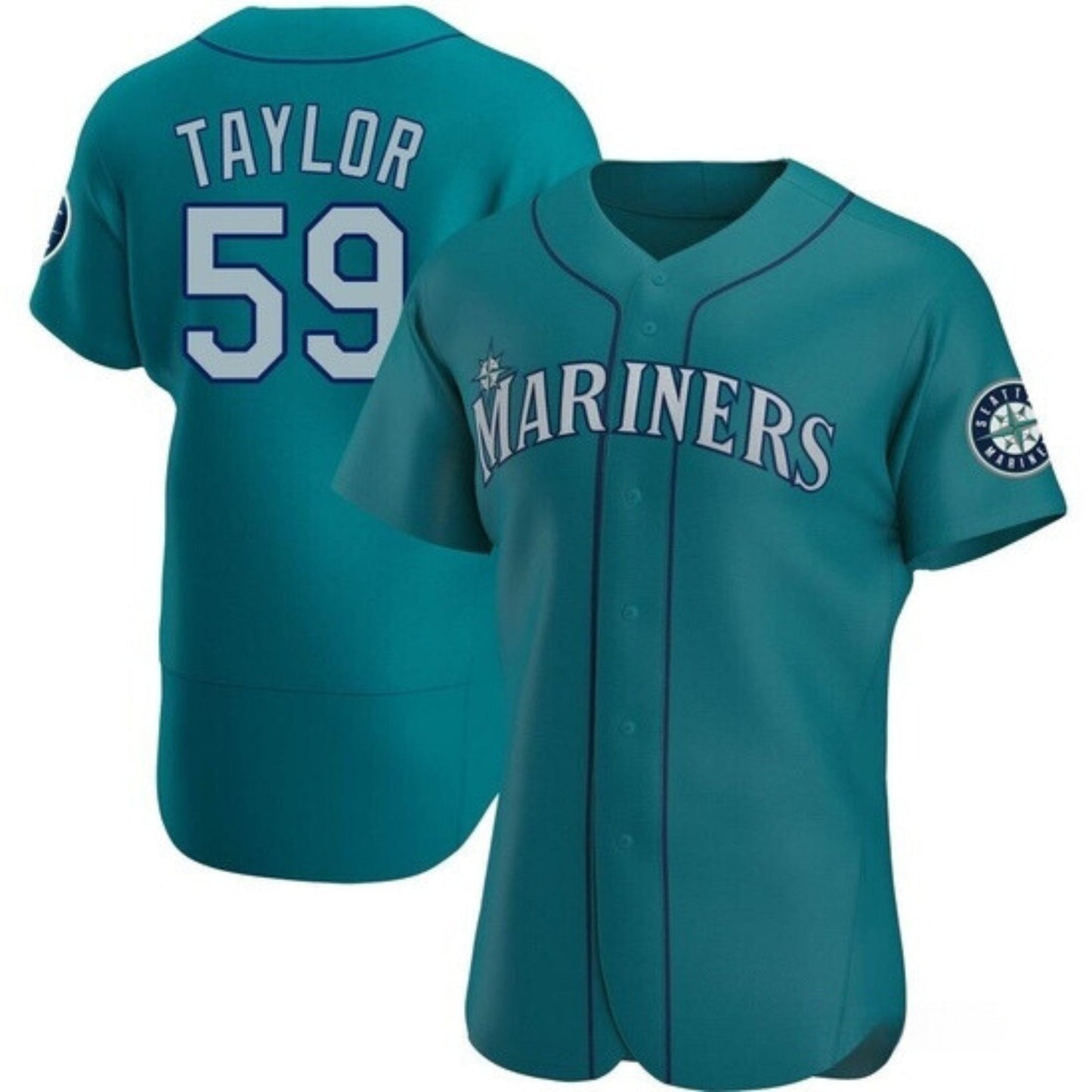 MLB Troy Taylor Seattle Mariners 59 Jersey