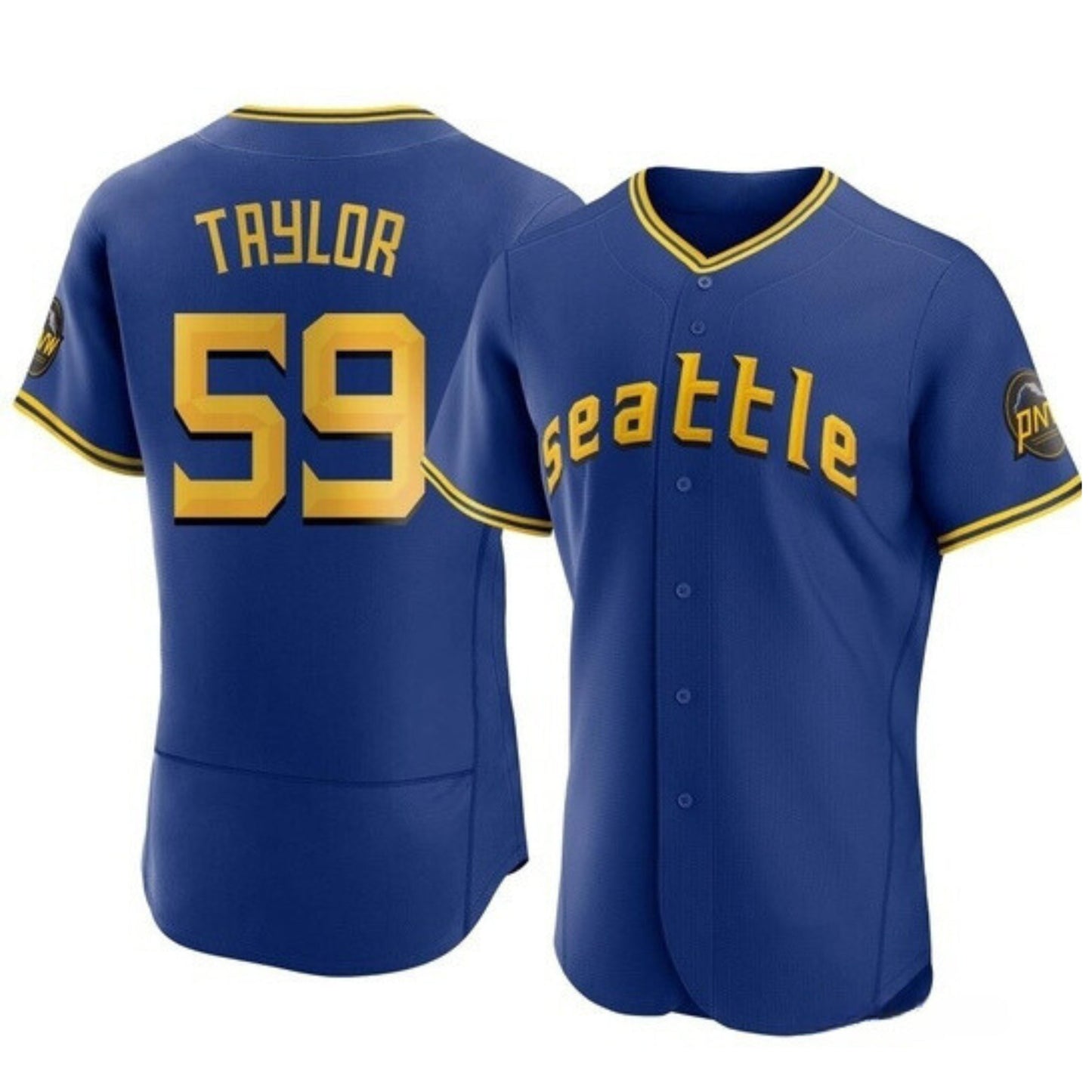 MLB Troy Taylor Seattle Mariners 59 Jersey