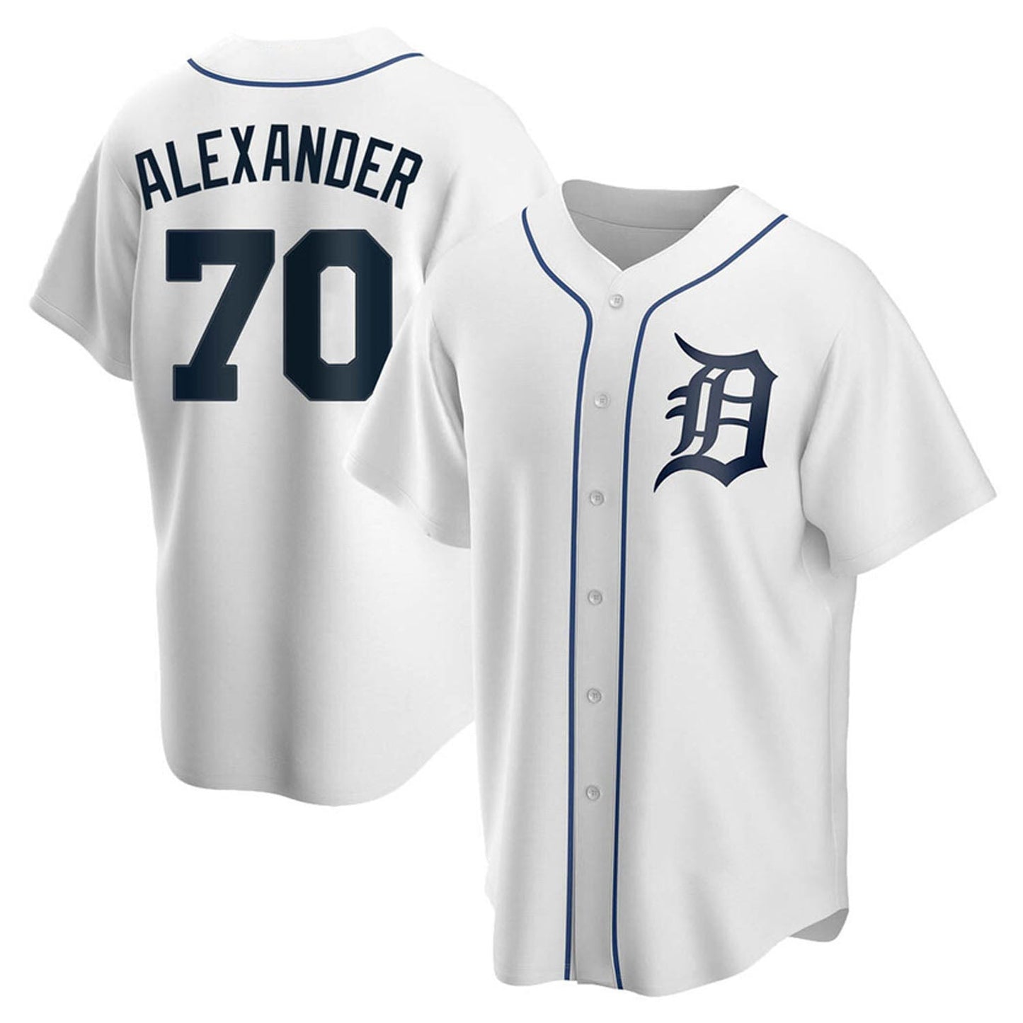 MLB Tyler Alexander Detroit Tigers 70 Jersey