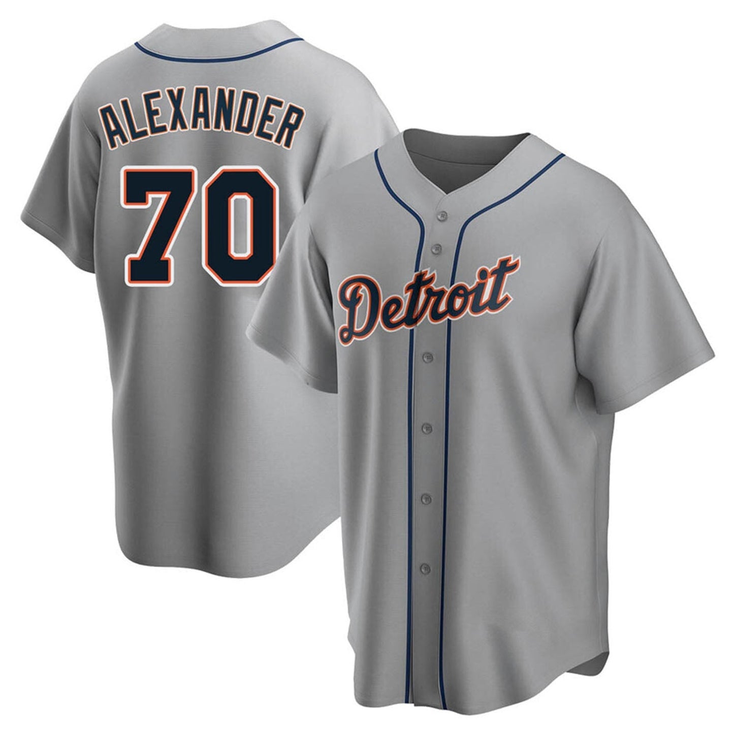 MLB Tyler Alexander Detroit Tigers 70 Jersey