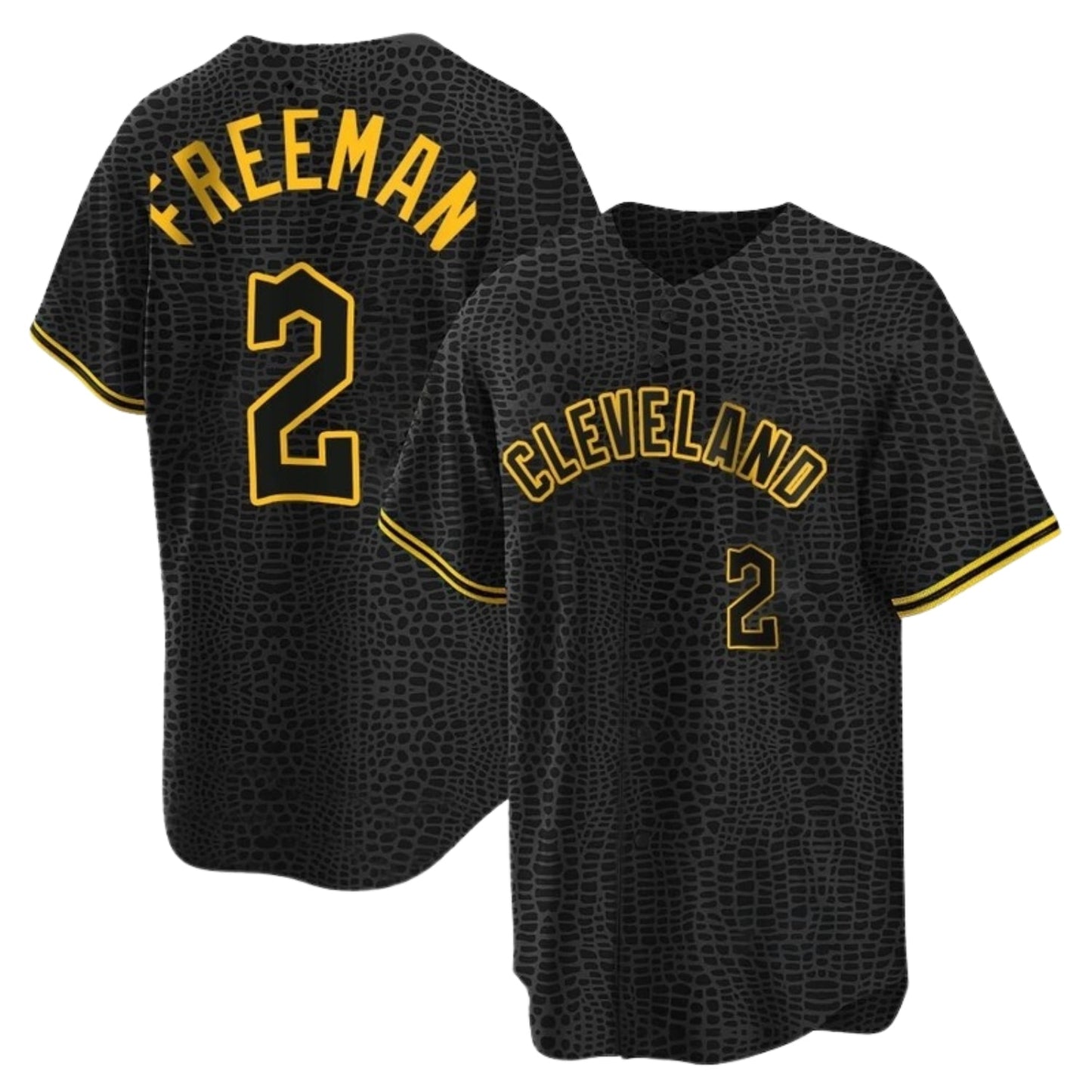 MLB Tyler Freeman Cleveland Guardians 2 Jersey