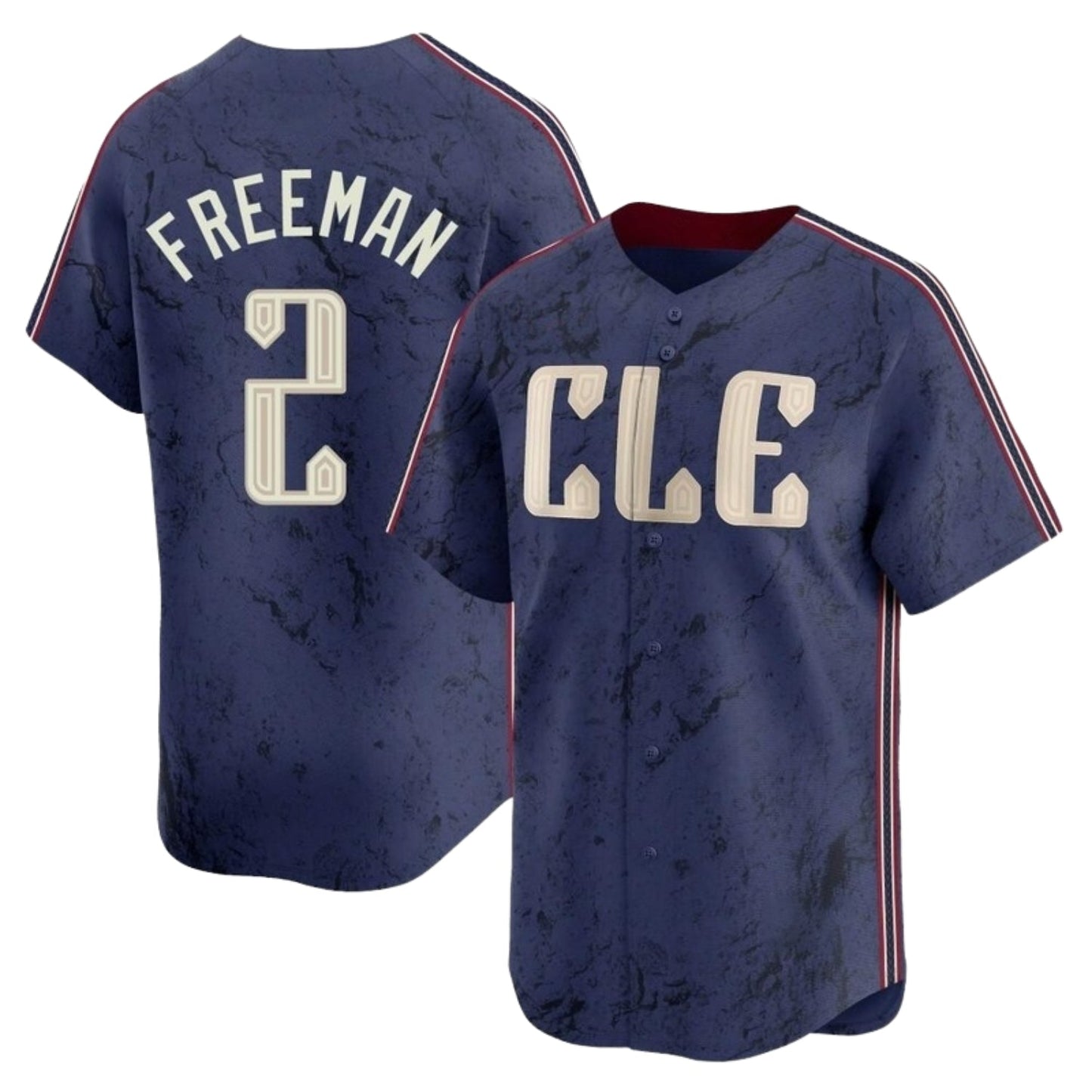 MLB Tyler Freeman Cleveland Guardians 2 Jersey