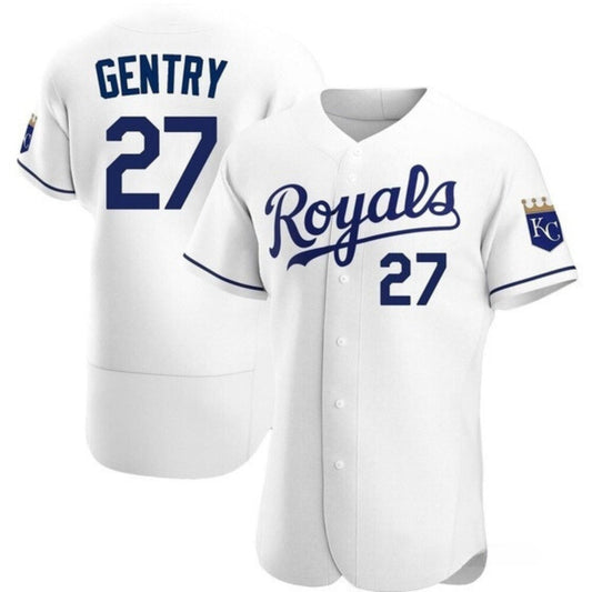 MLB Tyler Gentry Kansas City Royals 27 Jersey