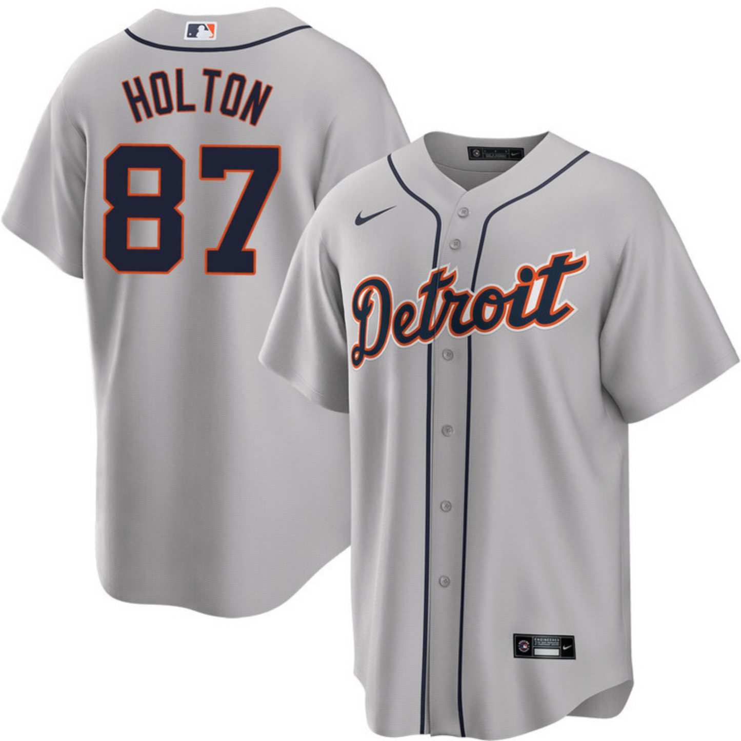 MLB Tyler Holton Detroit Tigers 87 Jersey