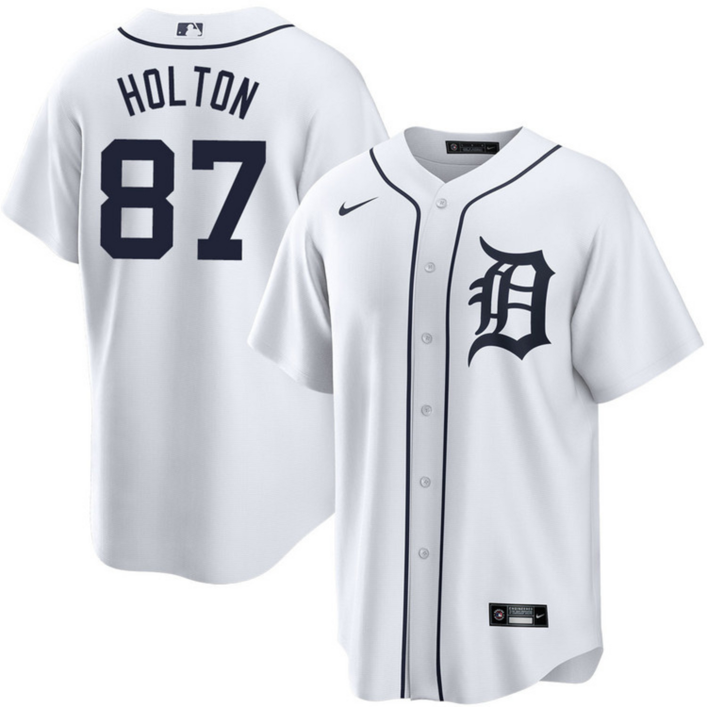 MLB Tyler Holton Detroit Tigers 87 Jersey