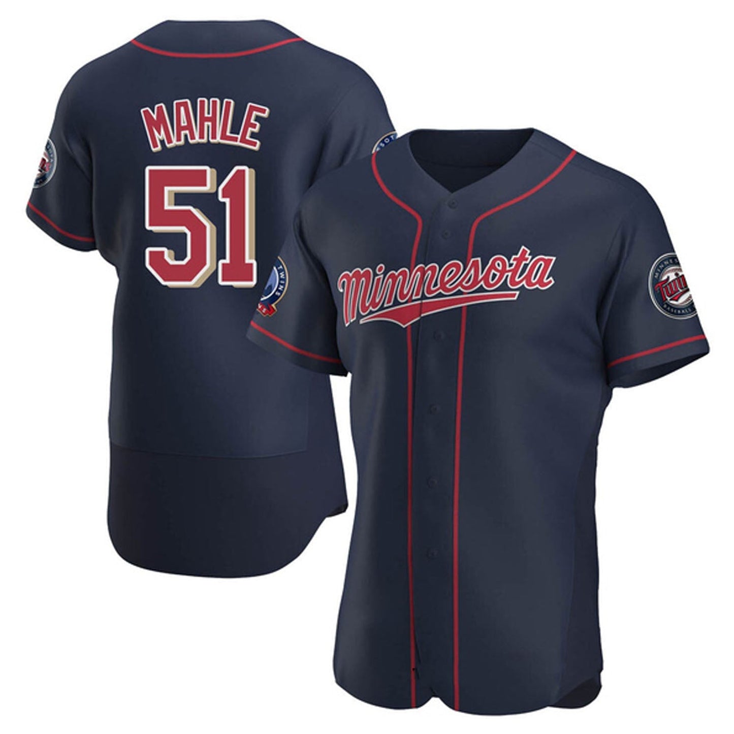 MLB Tyler Mahle Minnesota Twins 51 Jersey