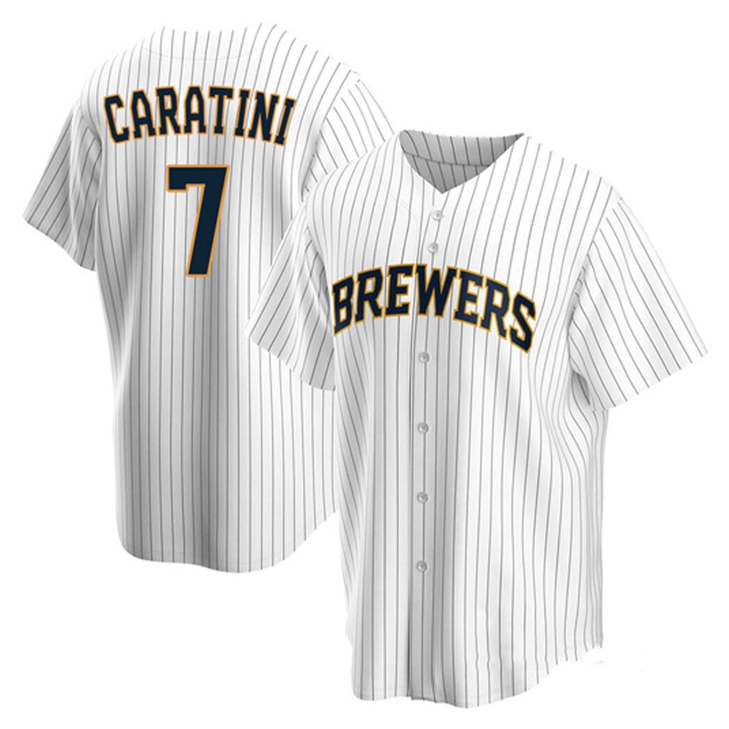 MLB Victor Caratini Milwaukee Brewers 7 Jersey