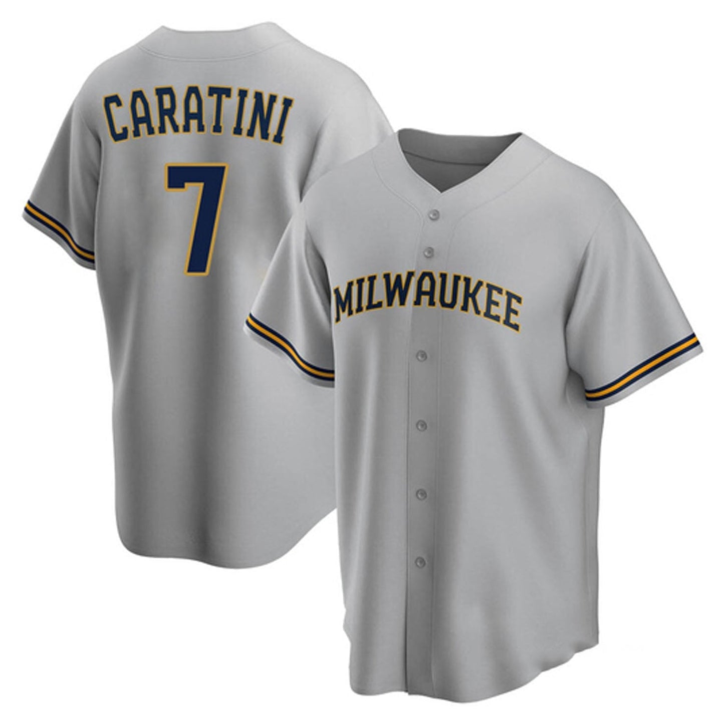 MLB Victor Caratini Milwaukee Brewers 7 Jersey