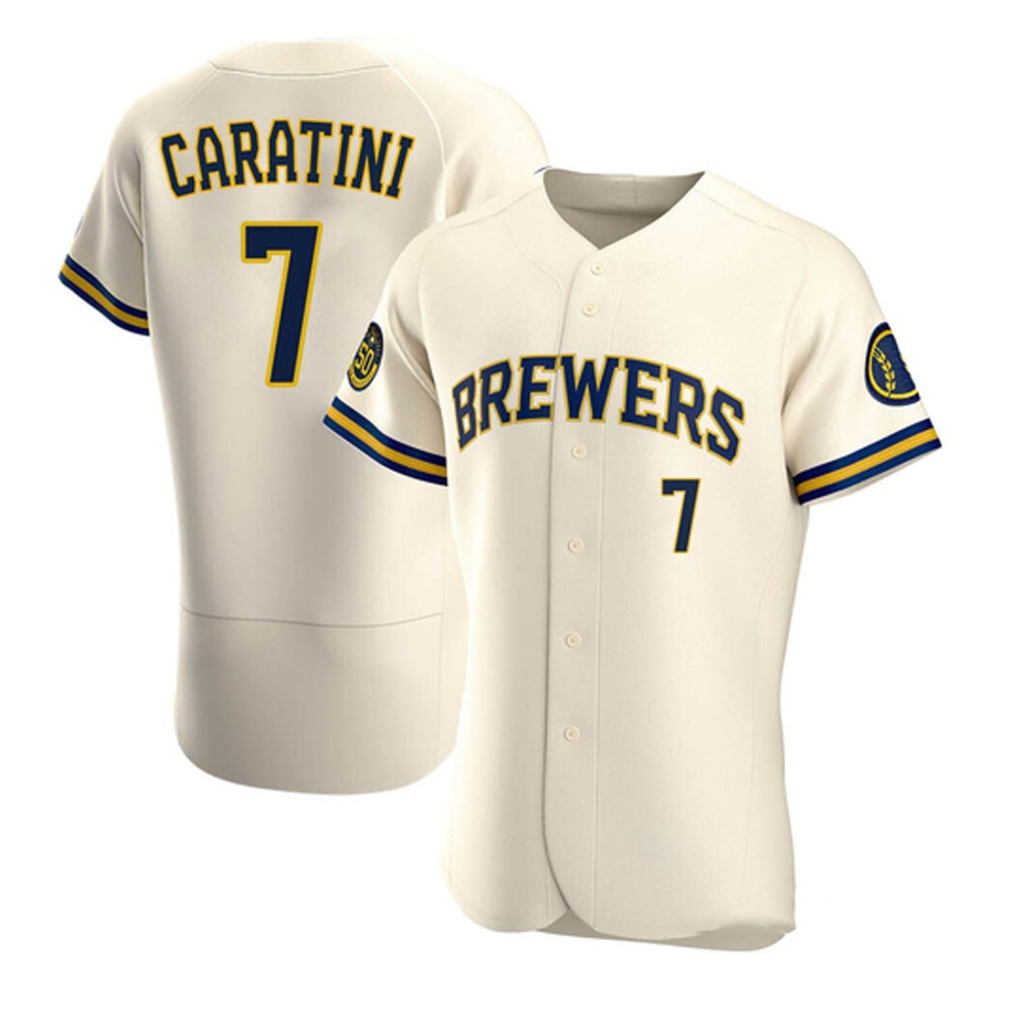 MLB Victor Caratini Milwaukee Brewers 7 Jersey