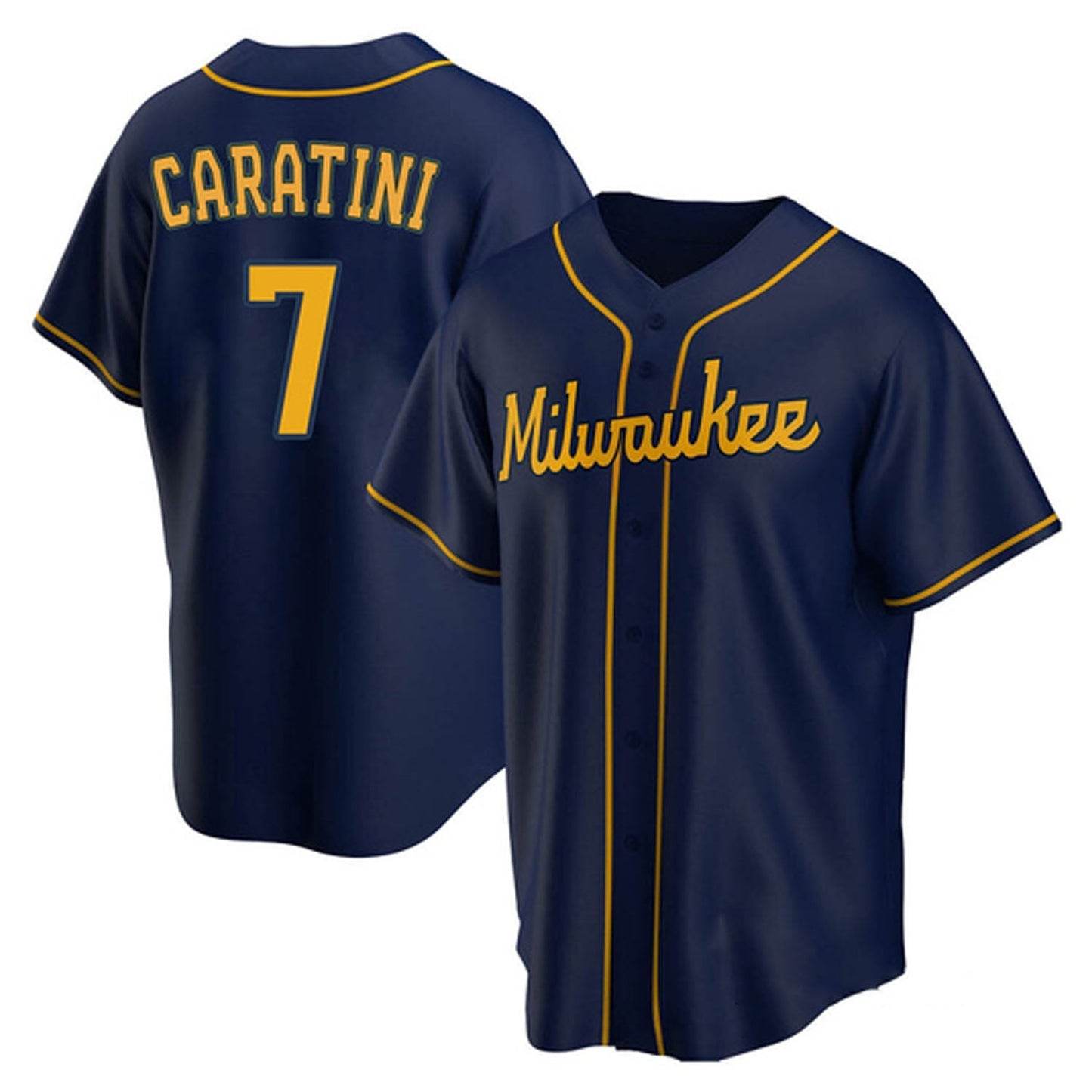 MLB Victor Caratini Milwaukee Brewers 7 Jersey