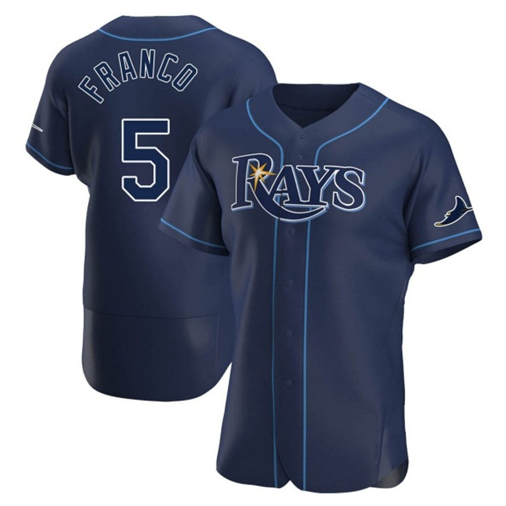 MLB Wander Franco Tampa Bay Rays 5 Jersey