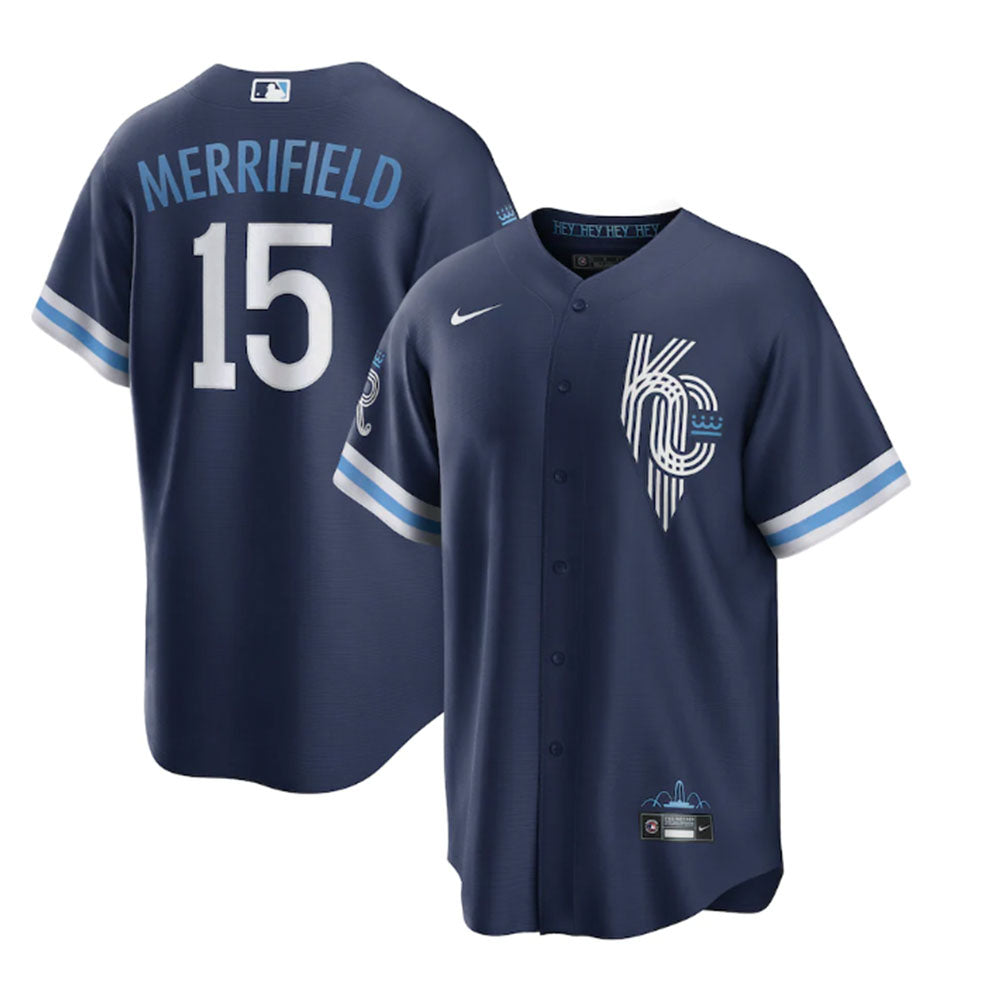 MLB Whit Merrifield Kansas City Royals 15 Jersey