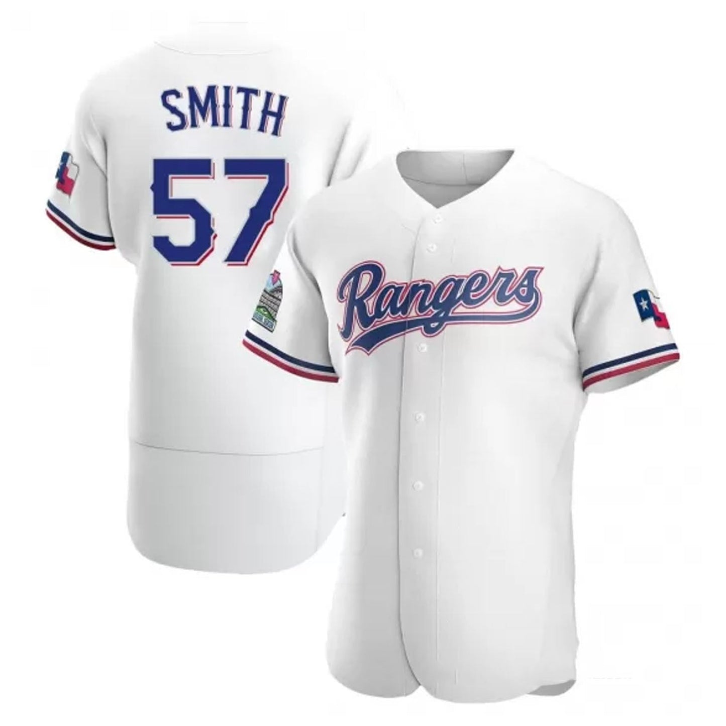 MLB Will Smith Texas Rangers 57 Jersey