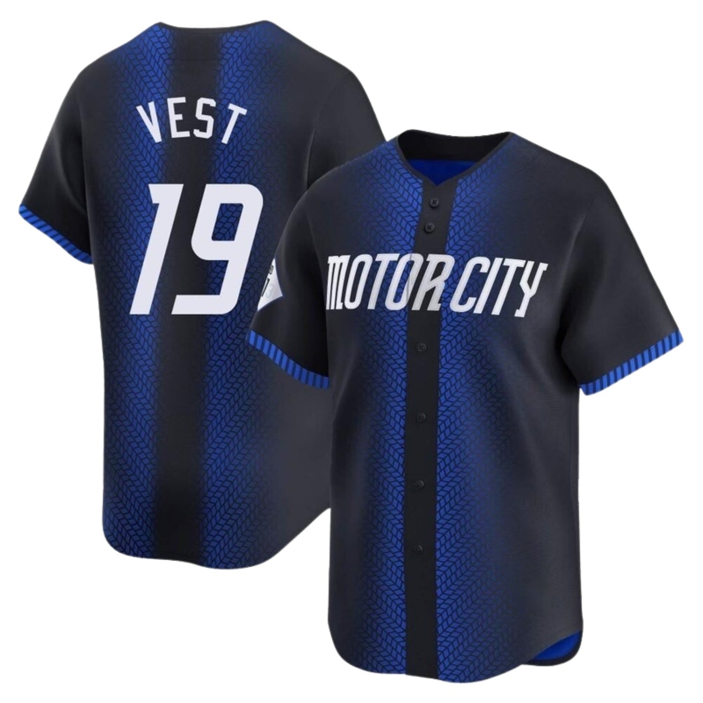 Will Vest  Detroit Tigers 19 Jersey
