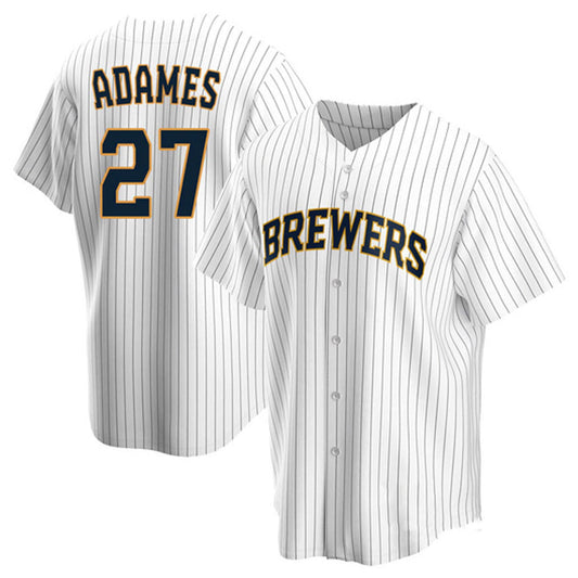 MLB Willy Adames Milwaukee Brewers 27 Jersey