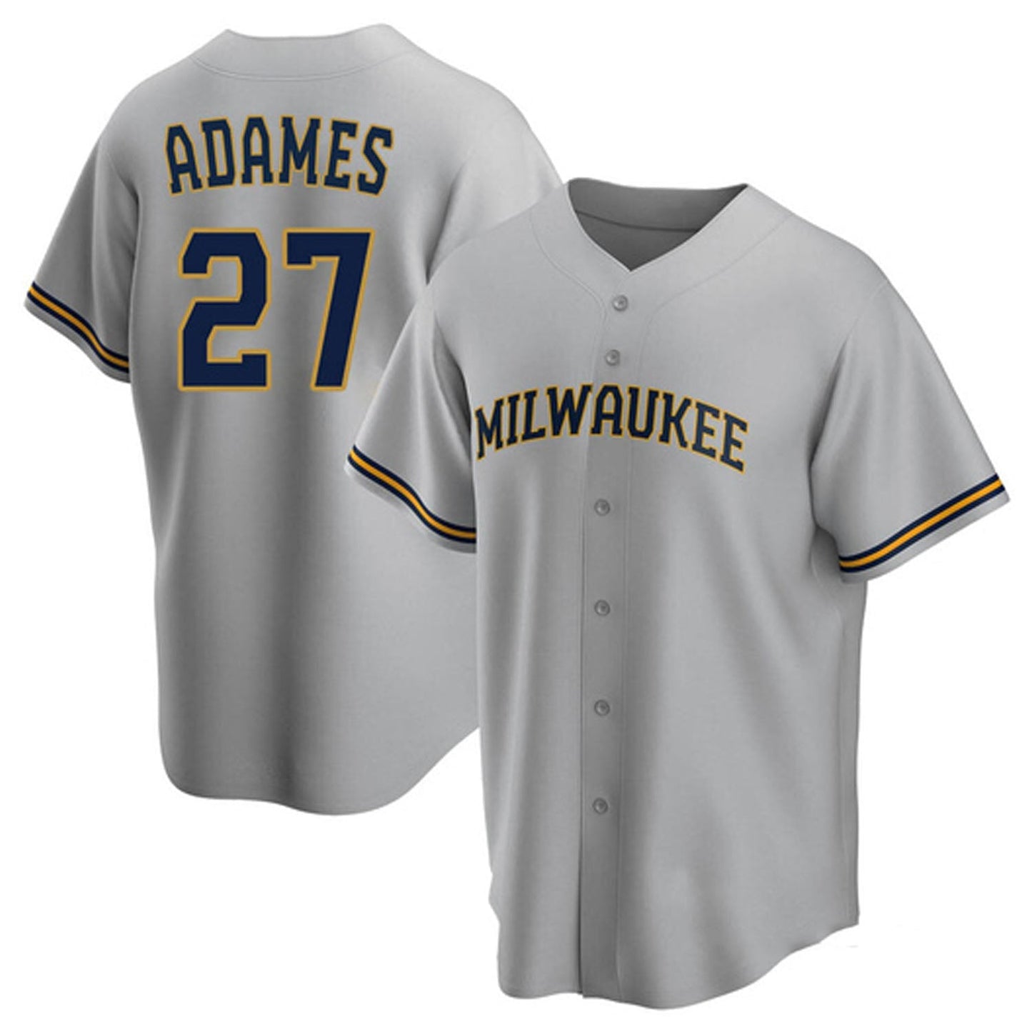 MLB Willy Adames Milwaukee Brewers 27 Jersey