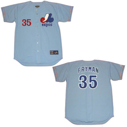 MLB Woodie Fryman Montreal Expos 35 Jersey