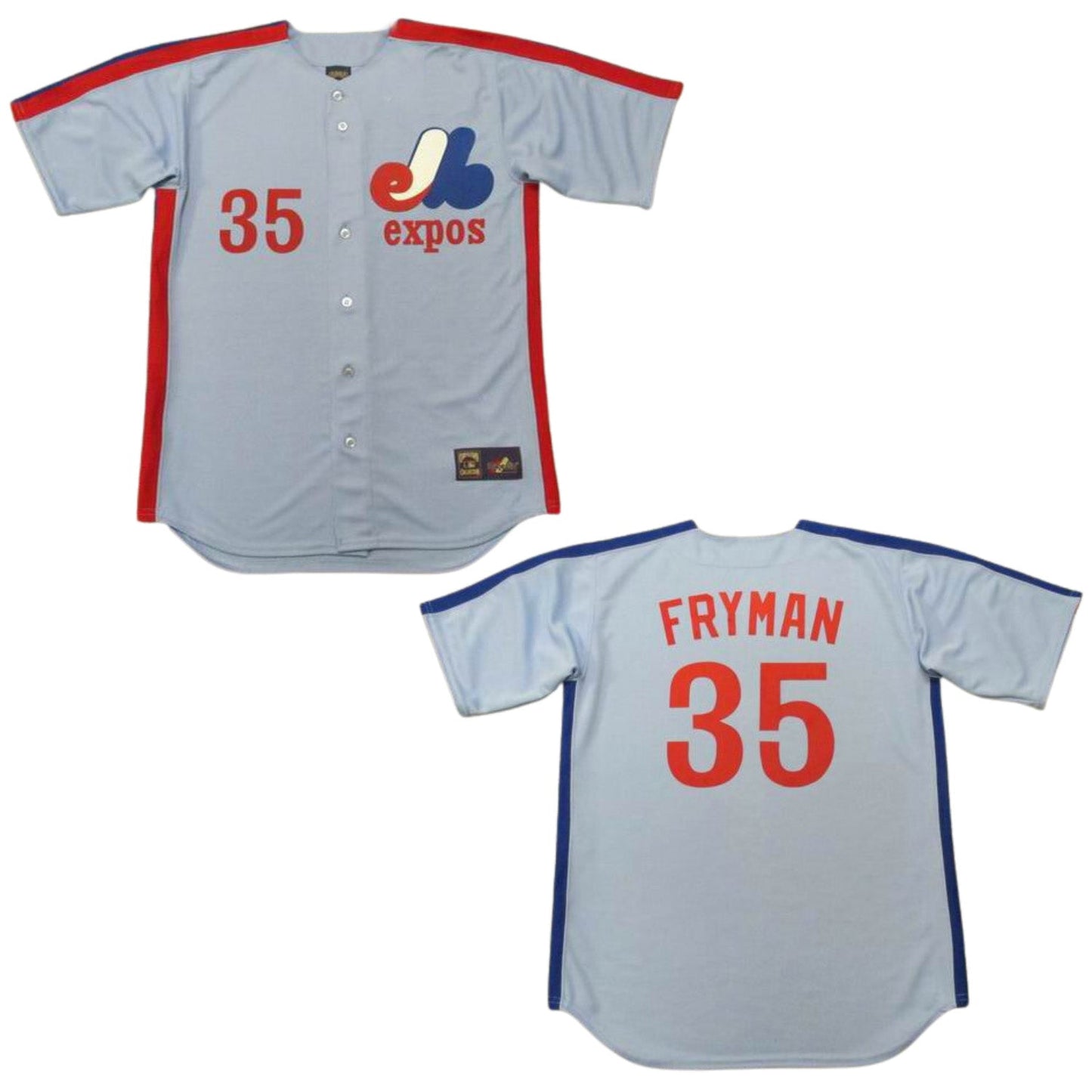 MLB Woodie Fryman Montreal Expos 35 Jersey