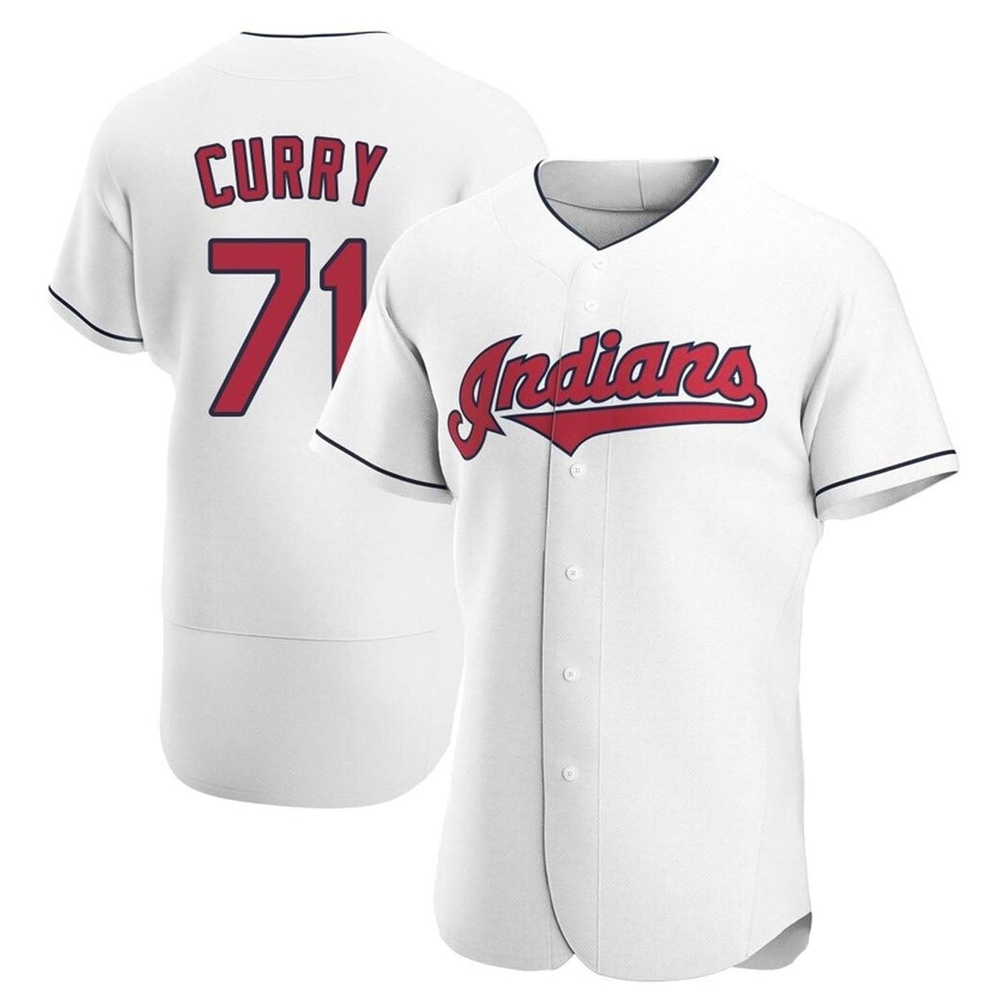 MLB Xzavion Curry Cleveland Guardians 71 Jersey