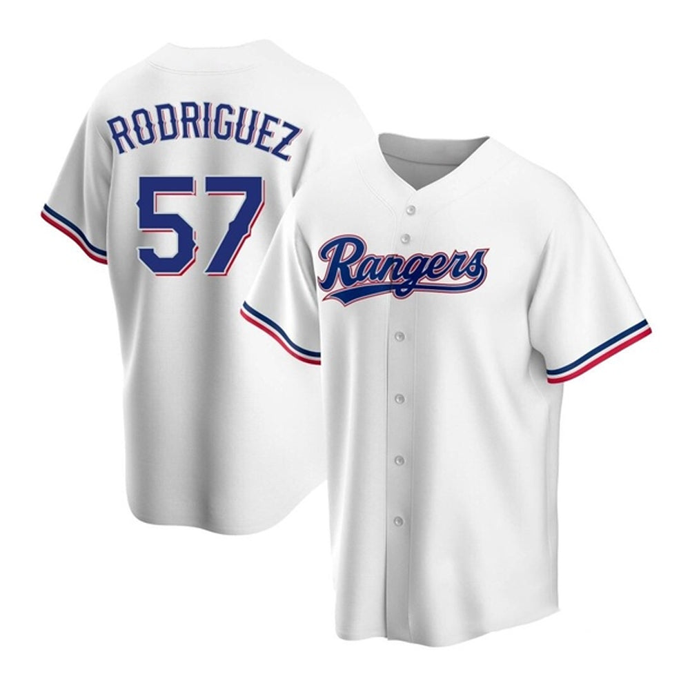 MLB Yerry Rodriguez Texas Ranger 57 Jersey