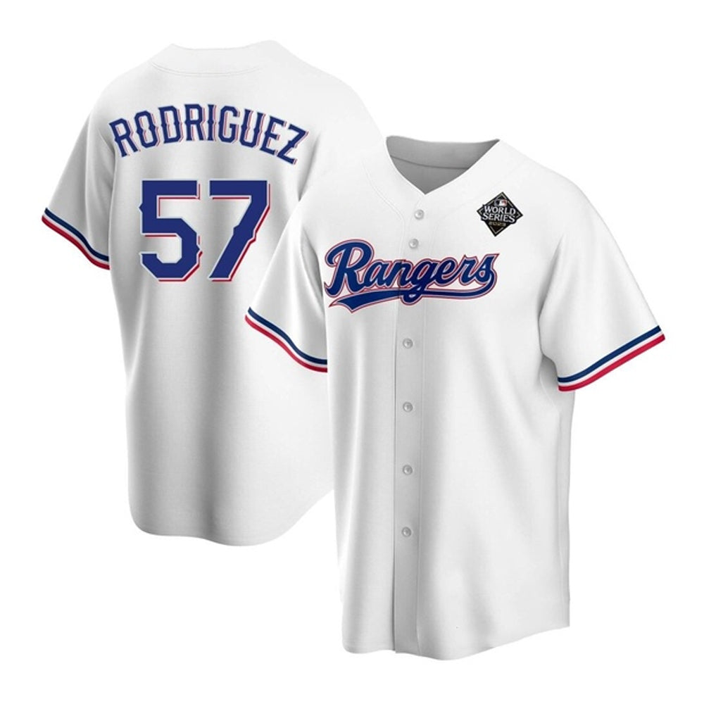 MLB Yerry Rodriguez Texas Ranger 57 Jersey