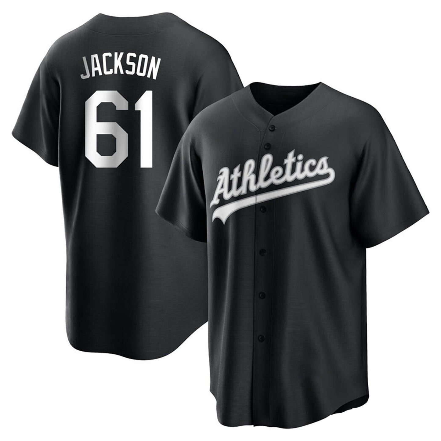 MLB Zach Jackson Oakland Athletics 61 Jersey