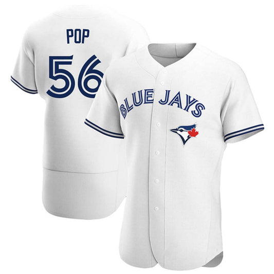 MLB Zach Pop Toronto Blue Jays 56 Jersey