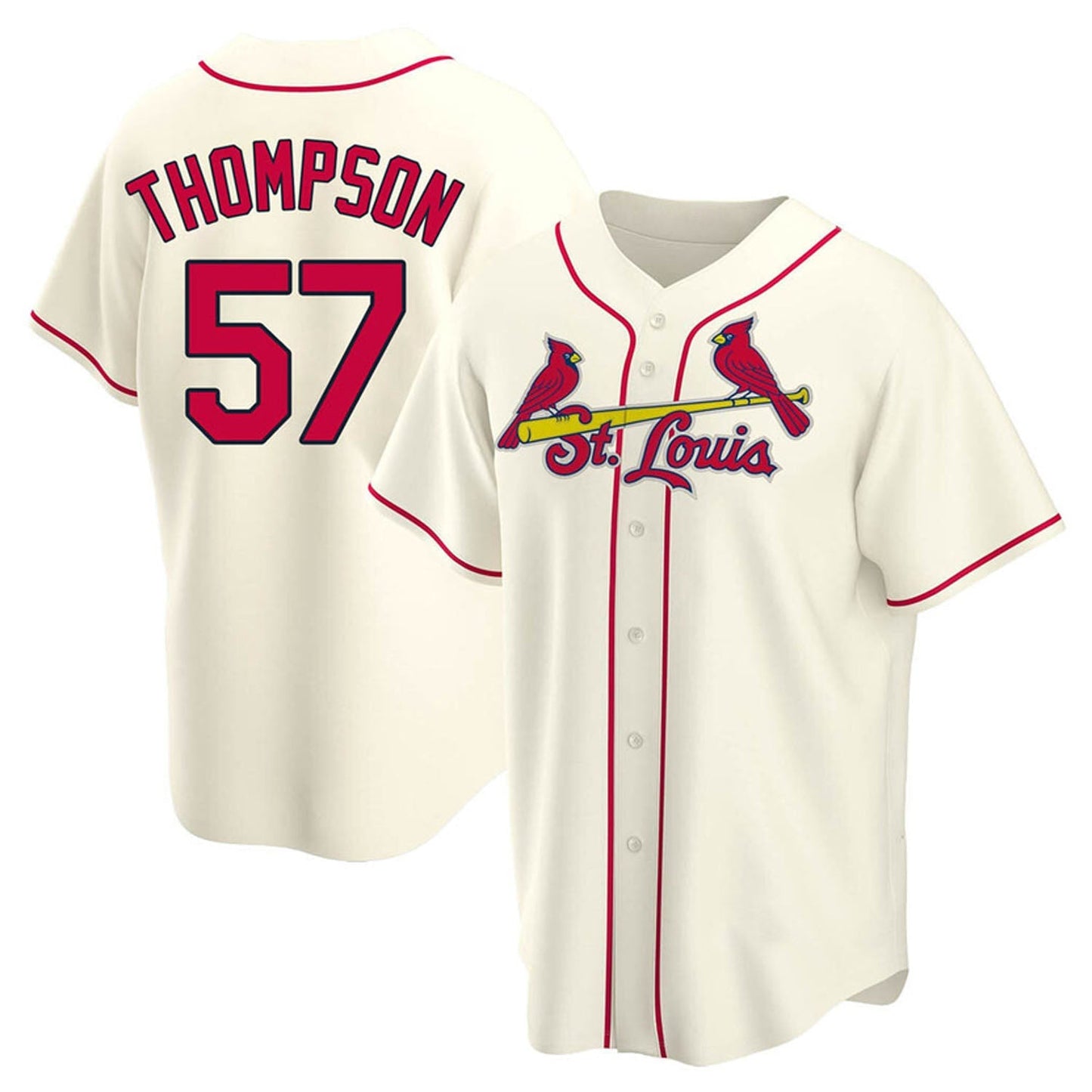 MLB Zack Thompson St Louis Cardinals 57 Jersey