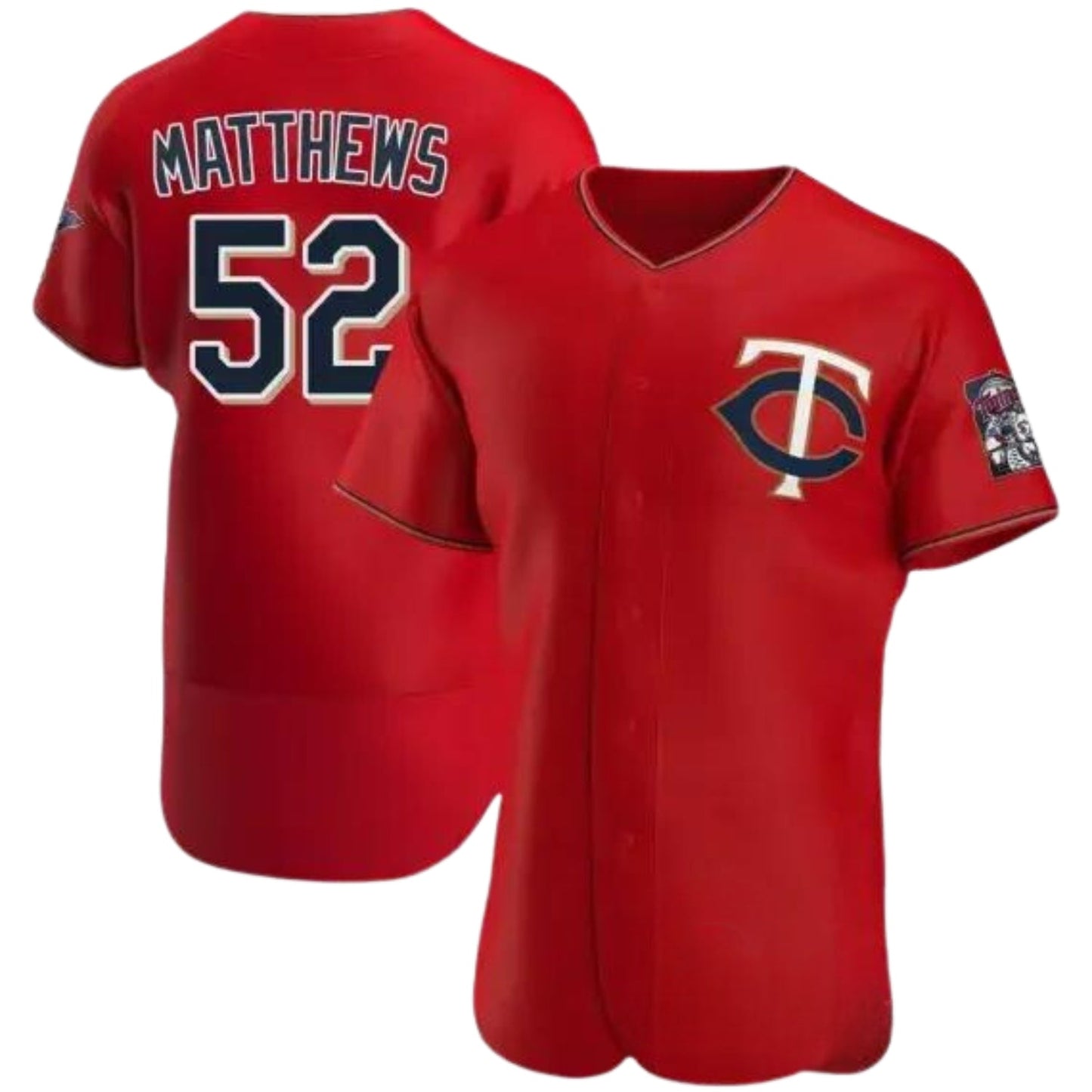 Zebby Matthews Minnesota Twins 52 Jersey