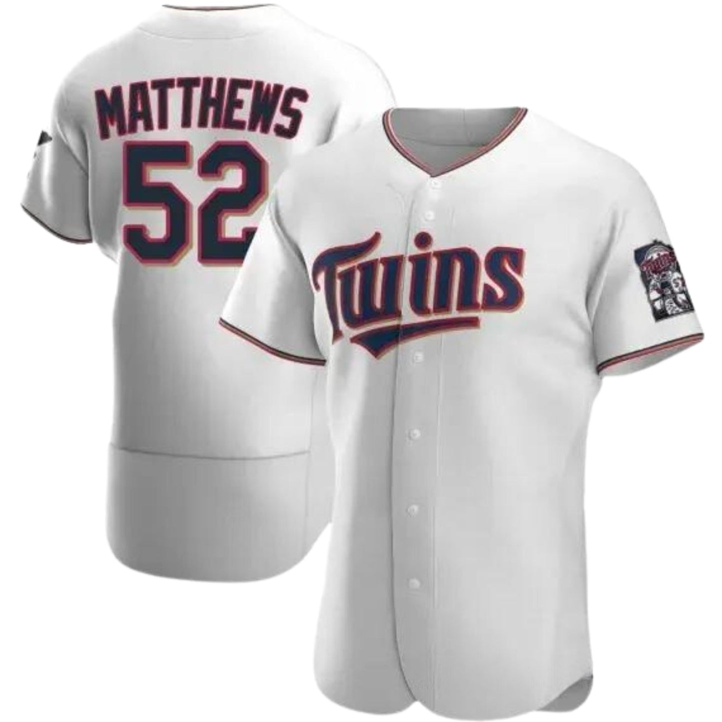 Zebby Matthews Minnesota Twins 52 Jersey