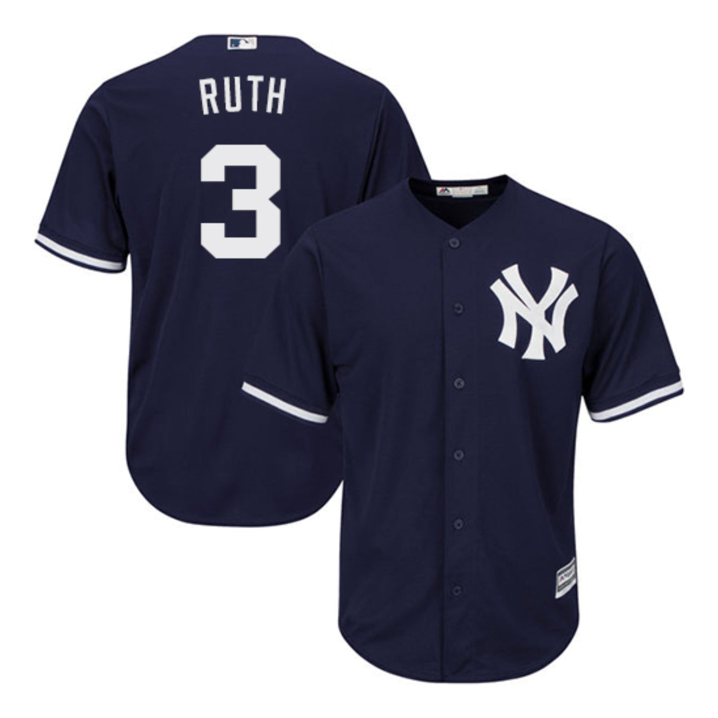 MLB Babe Ruth New York Yankees 3 Jersey