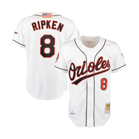 MLB Cal Ripken Jr. Atlanta Braves 8 Retro Jersey