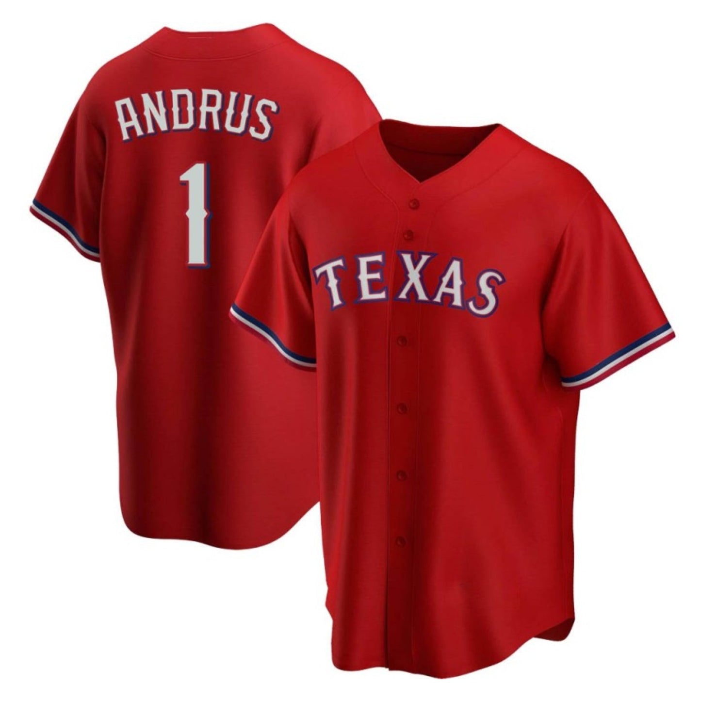 MLB Elvis Andrus Texas Rangers 1 Jersey