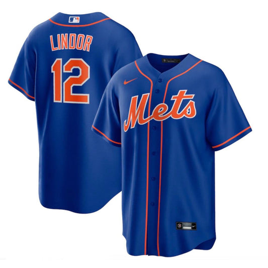 MLB Francisco Lindor New York Mets 12 Jersey