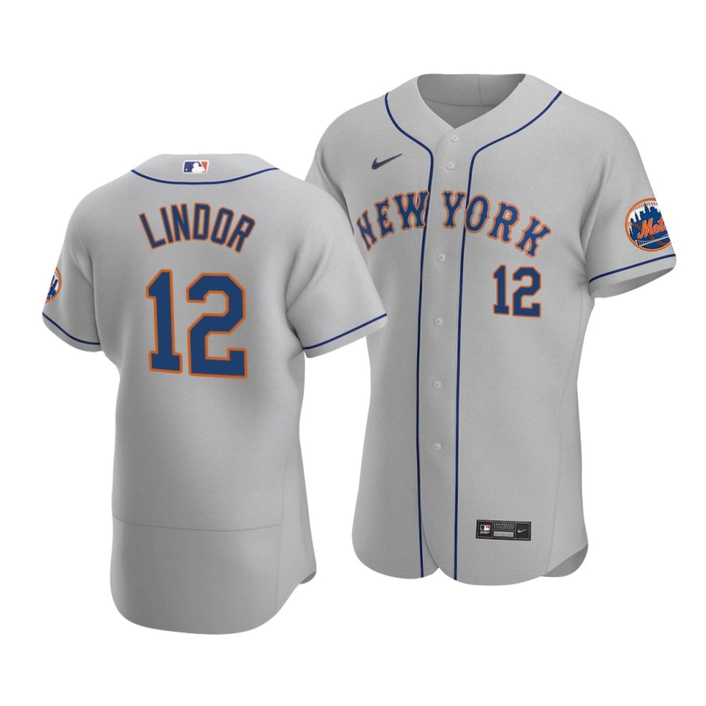 MLB Francisco Lindor New York Mets 12 Jersey